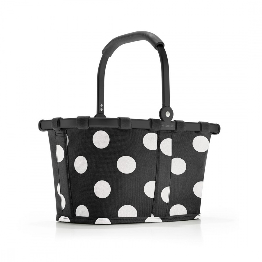 Koszyk carrybag xs frame, dots white