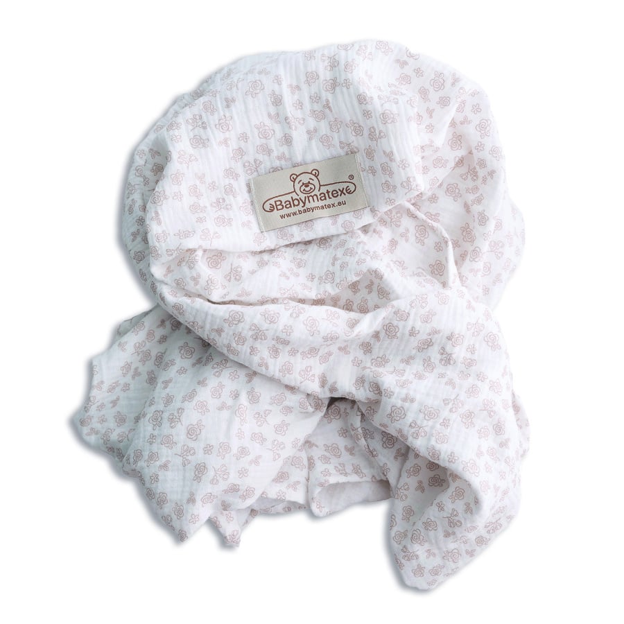 Kocyk-Otulacz MUSLIN DESIGN druk w pudełku 80x120