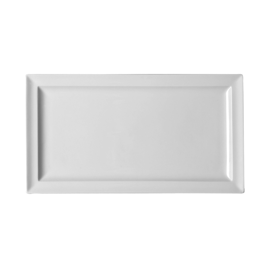 Classic gourmet talerz płaski prostokątny 38x21 cm