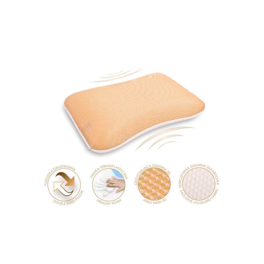 DELTA profil. poduszka ortoped. 2str. 55x35x12