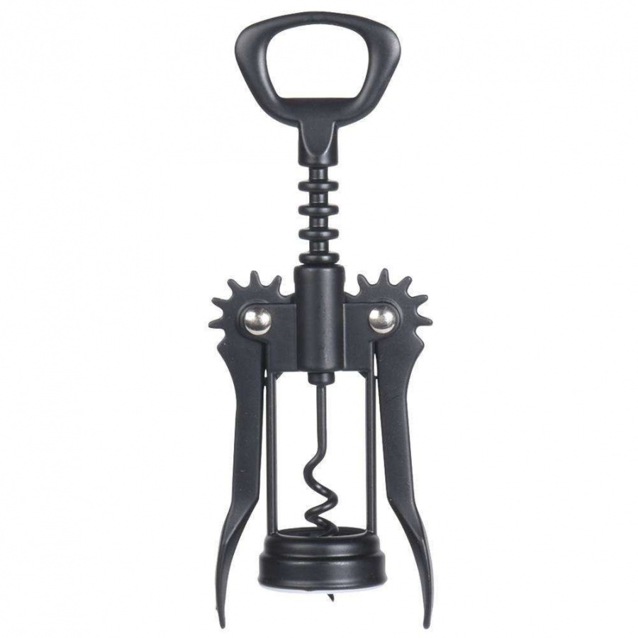 Korkociąg, otwieracz do wina, butelek, czarny