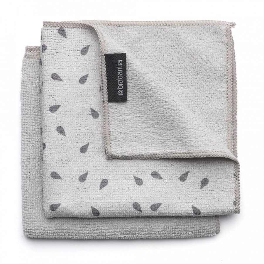 Ściereczki z mikrofibry 2 szt. Sink Side Brabantia jasnoszare