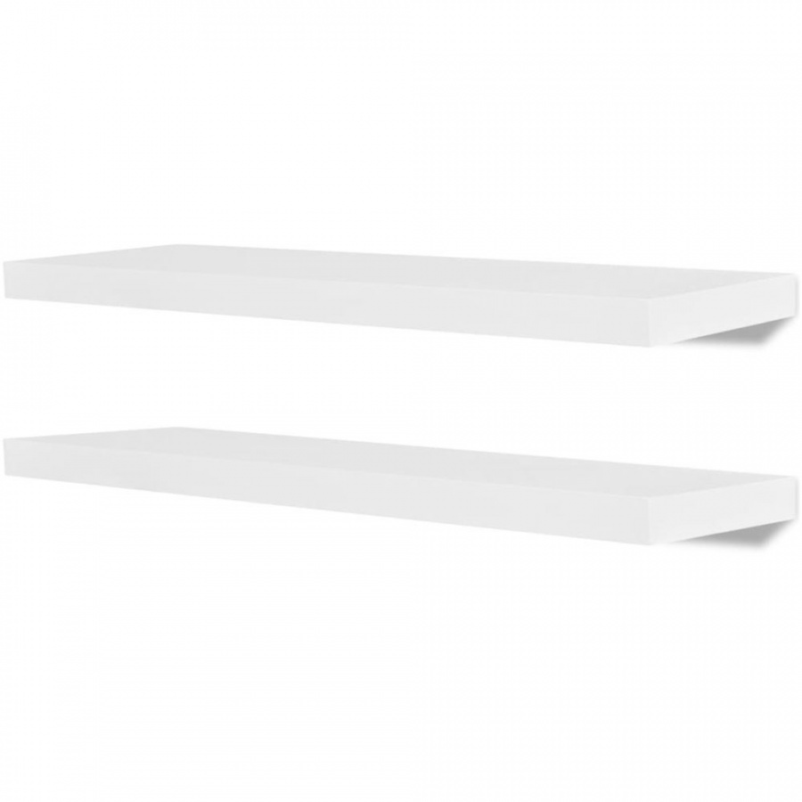 Wiszące półki na książki/DVD, białe