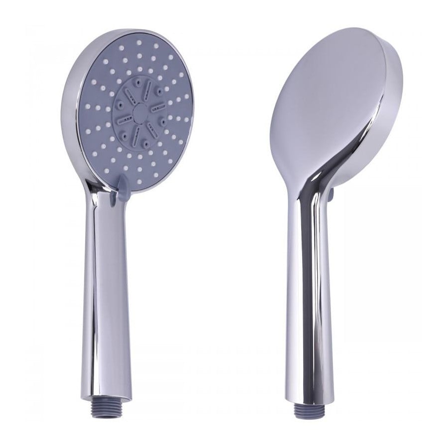 Słuchawka prysznicowa srebrna 5 funkcyjna uniwersalna natryskowa mocna - Yoka Home