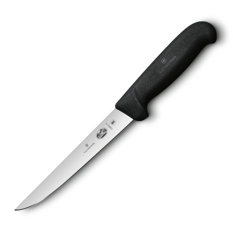 Victorinox - nóż trybownik fibrox boning - 15 cm - czarny