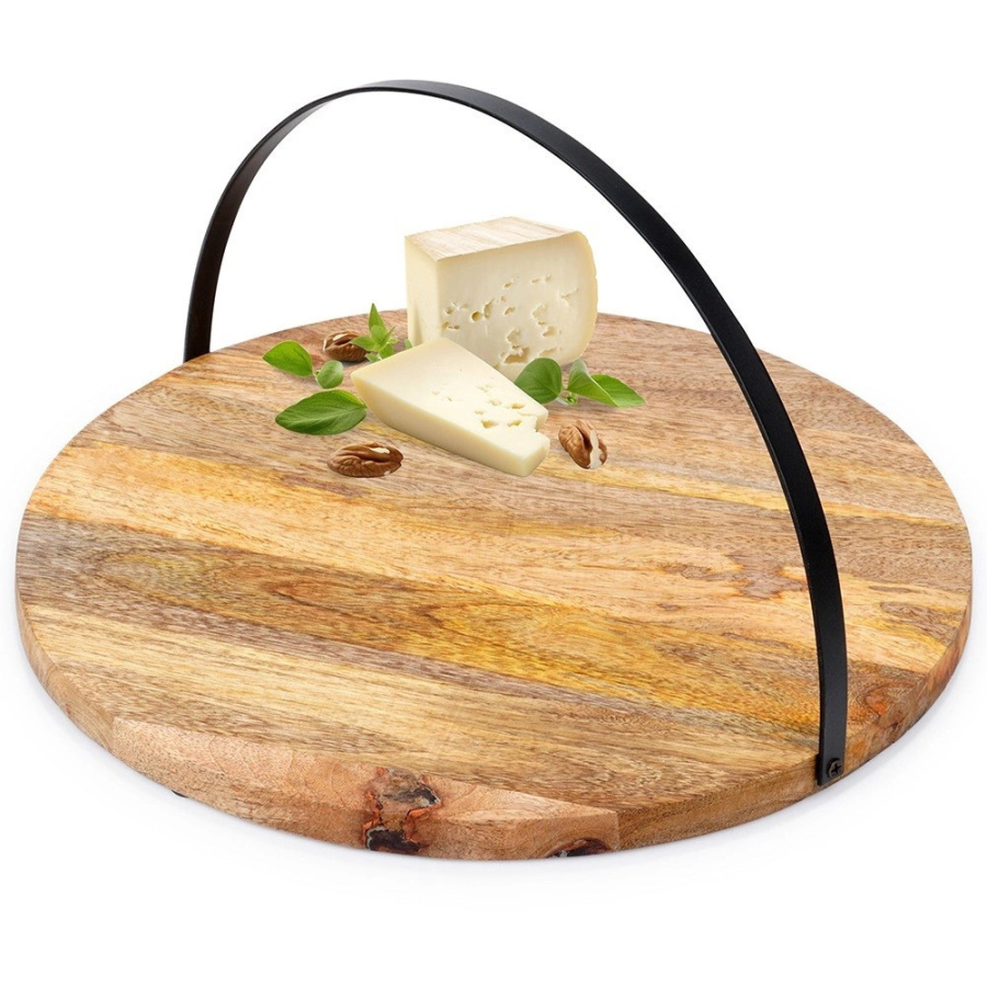 Deska do serwowania drewniana taca 38,5 cm