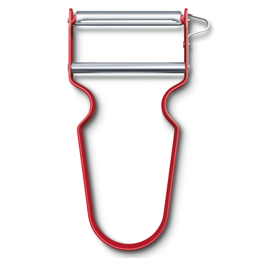 Victorinox - obieraczka rex - aluminiowa - proste ostrze - czerwony