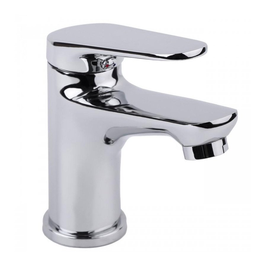 Bateria umywalkowa stojąca łazienkowa chrom - Yoka