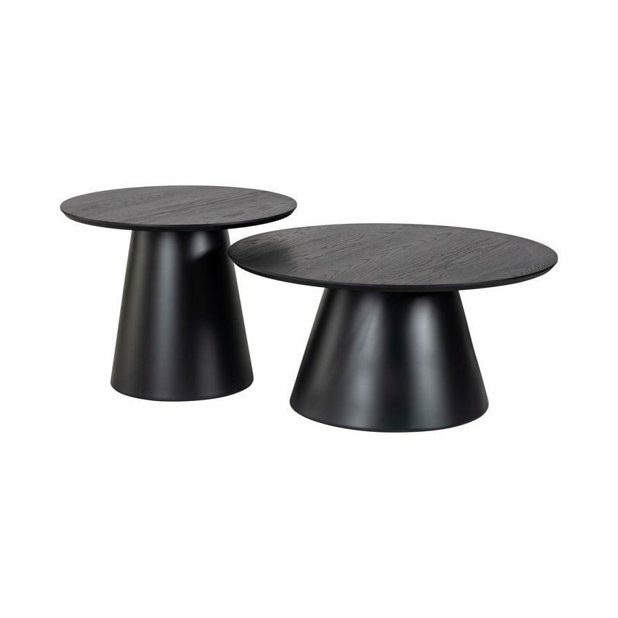 Richmond zestaw stolików jazz czarny