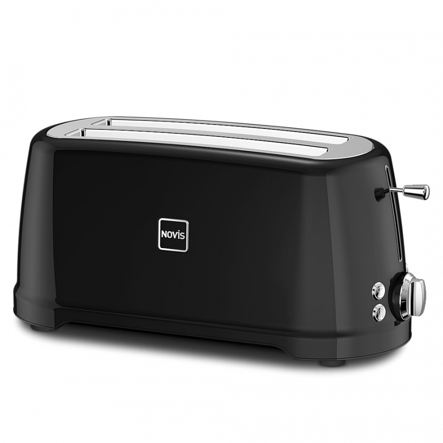 Toster czarny Novis Iconic Line T4