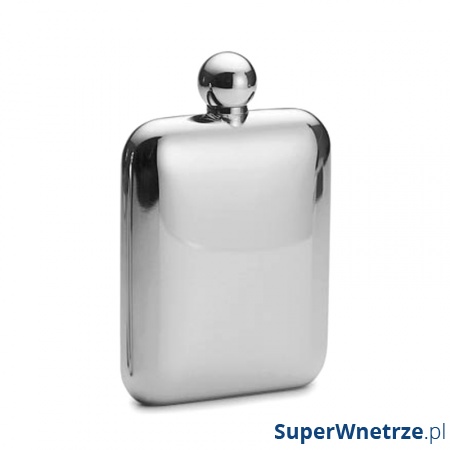 Piersiówka Churchill Philippi Luxury 170ml srebrna