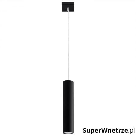 Lampa wisząca Sollux Lighting Lagos 1 czarna