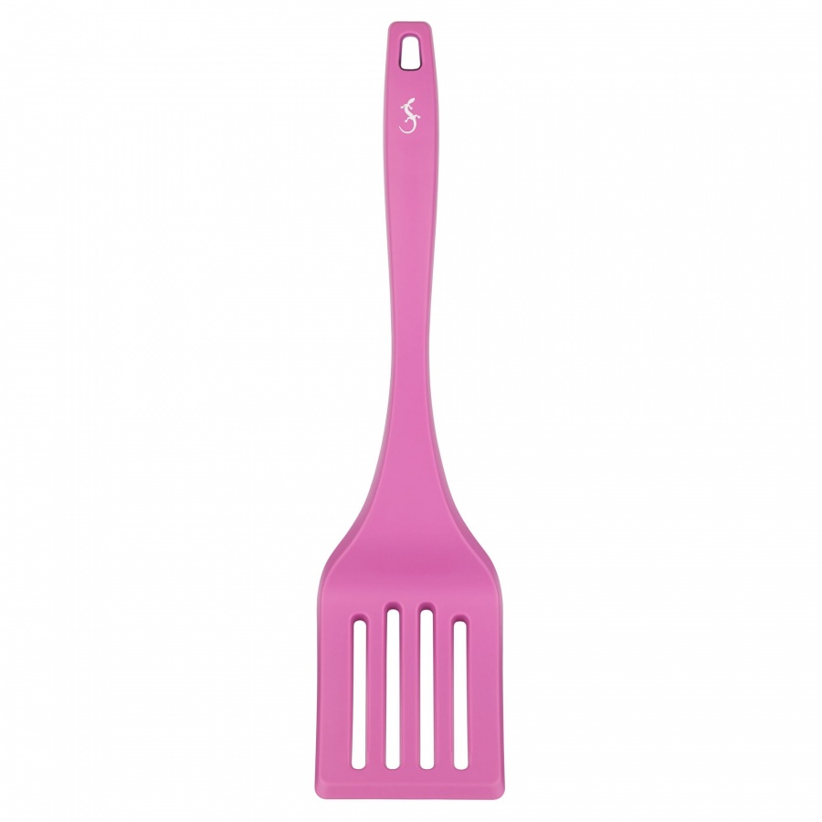 łopatka kuchenna, silikon, 32,5 cm, różowa