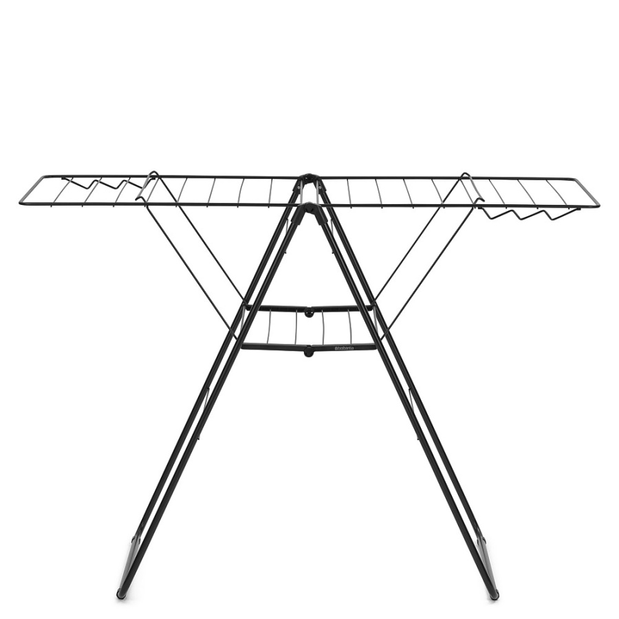 BRABANTIA 403408 - HangOn - Suszarka na pranie 20 m - Czarny matowy