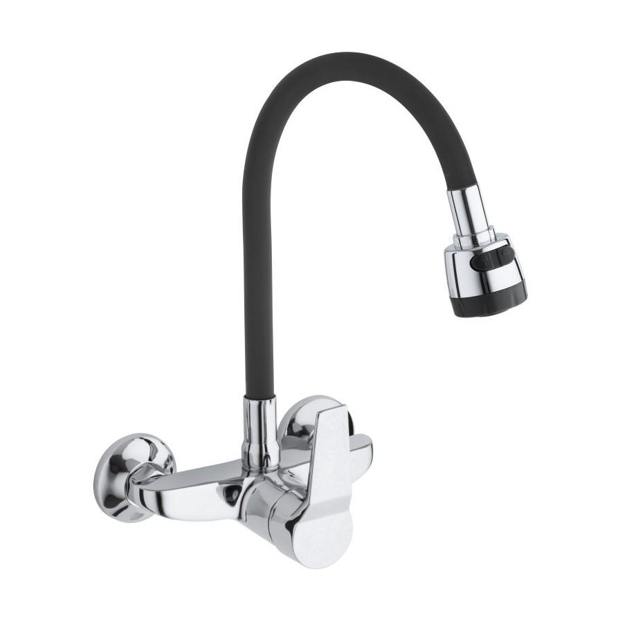 Bateria kuchenna ścienna elastyczna wylewka kran - yoka