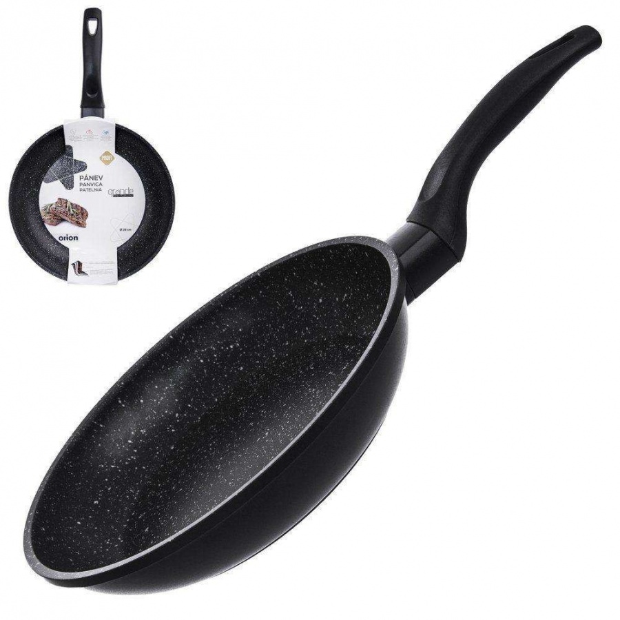 Patelnia granitowa, 28 cm, GRANDE, gaz, indukcja