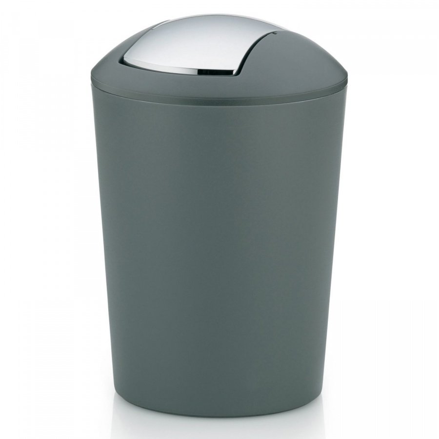Kosz na śmieci łazienkowy 5,0 l Kela szary