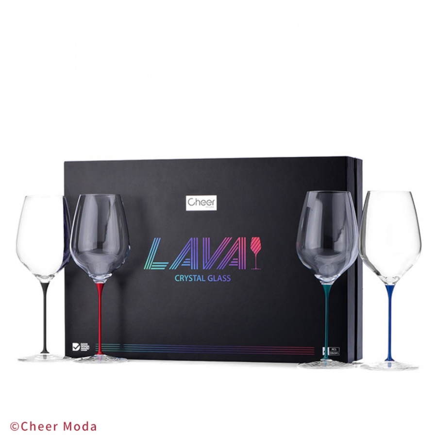 Zestaw kieliszków lava