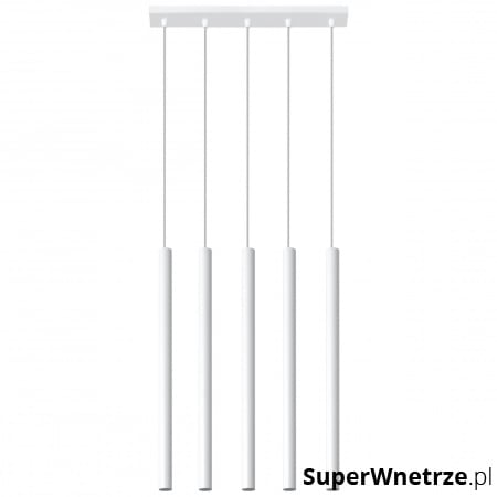Lampa Wisząca PASTELO 5 Biała