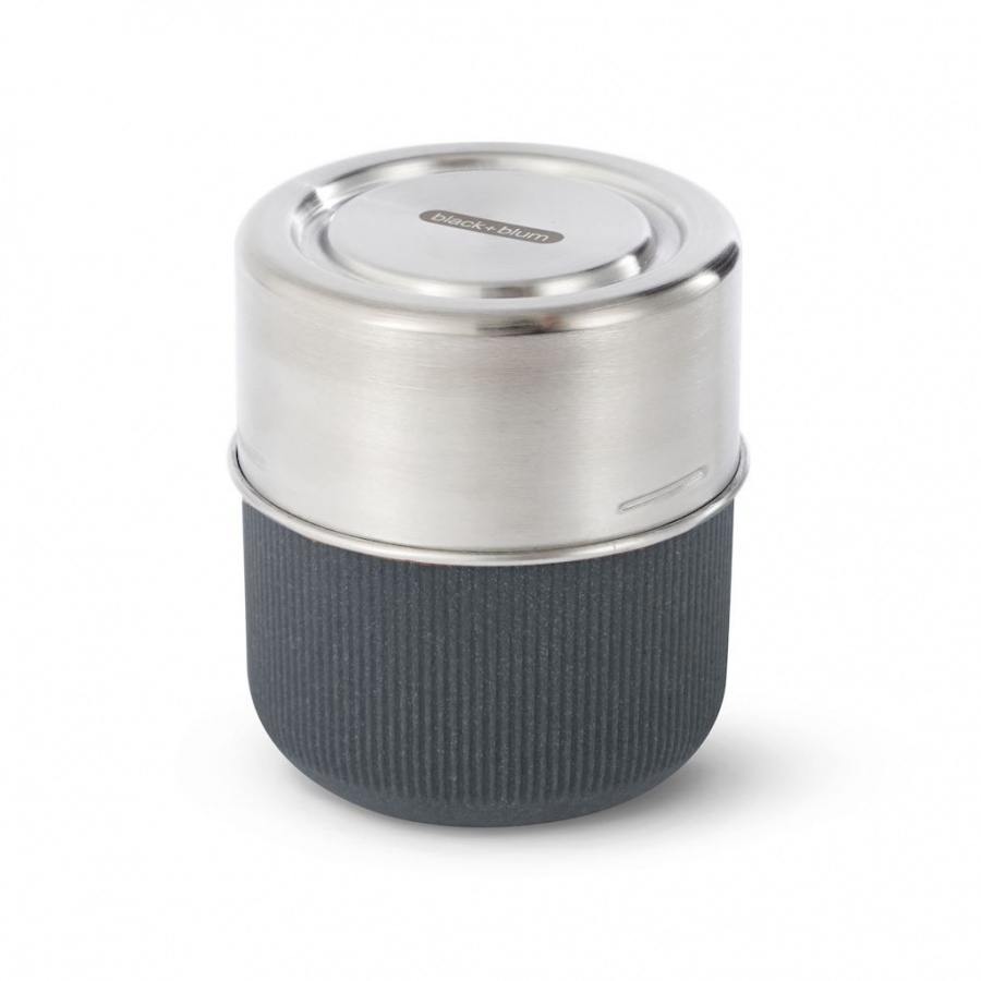 BB - Lunch bowl szklany S, łupkowy