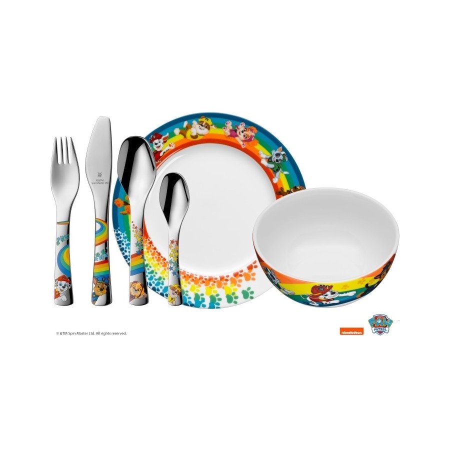 Wmf-zestaw śniadaniowy dla dzieci 6el, psi patrol