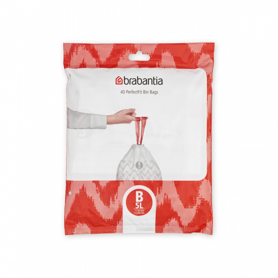 Worki na śmieci PerfectFit rozmiar B 5L 40szt 137747