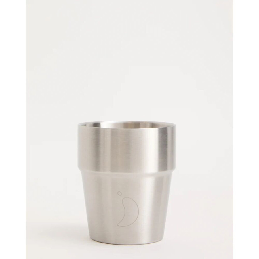 Kubki składane, zestaw 4 sztuk, 300 ml - stalowe