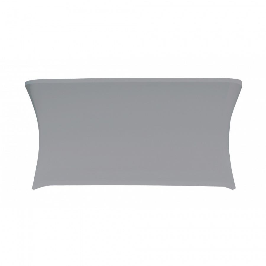 Pokrowiec na stół prostokątny dł. 182,9 cm szary