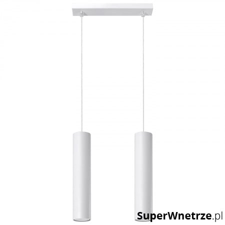 Lampa wisząca Sollux Lighting Lagos 3 biała