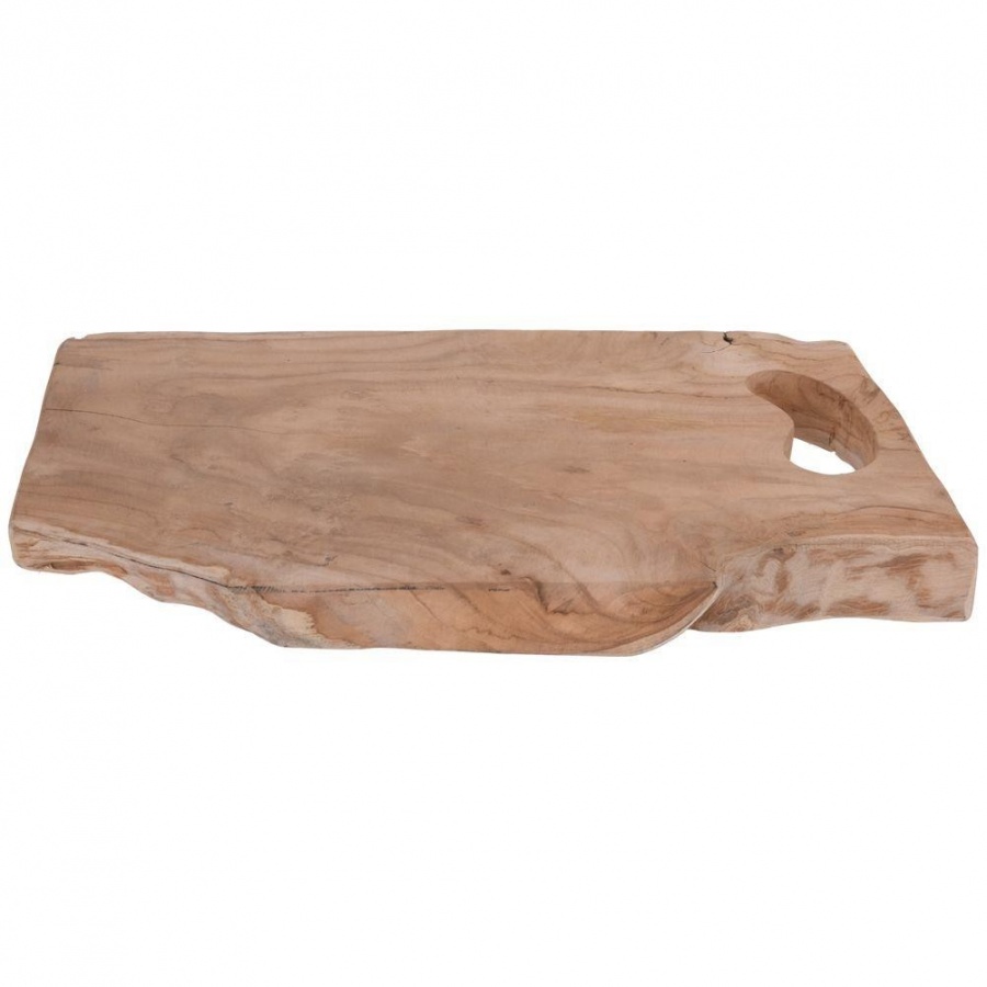 Deska drewniana tekowa do krojenia serwowania 42x26 cm