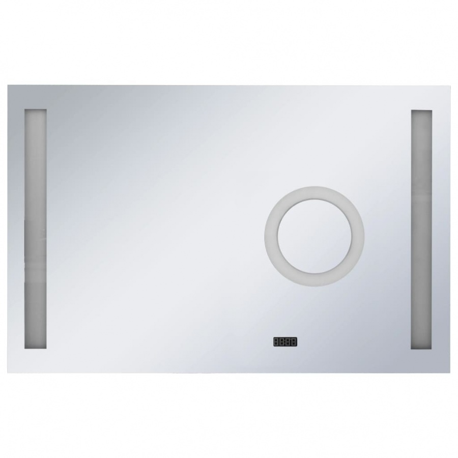 Lustro łazienkowe z LED i czujnikiem dotykowym, 100x60 cm