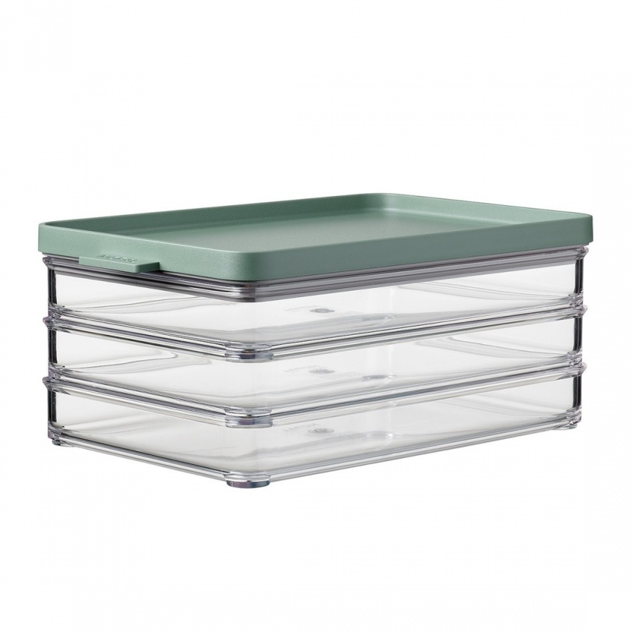 Pojemnik na wędliny omnia 3 x 500 ml nordic sage 106416094700