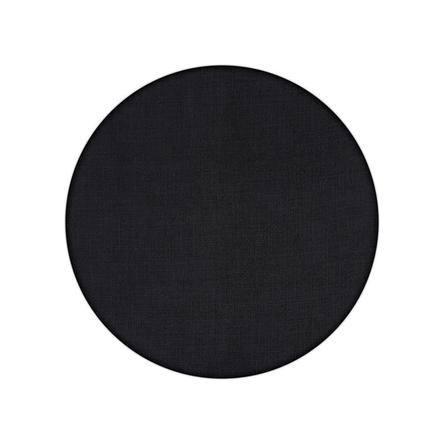 Okrągła dwustronna podkładka ø 38cm czarna
