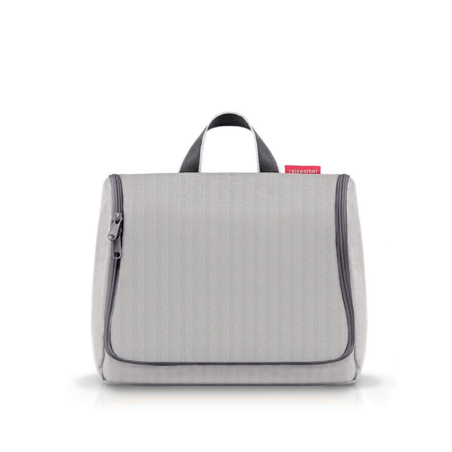 Kosmetyczka toiletbag xl, herringbone grey