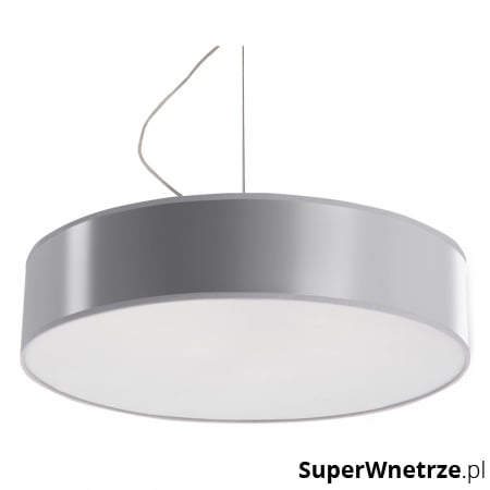Lampa wisząca Sollux Lighting Arena szara