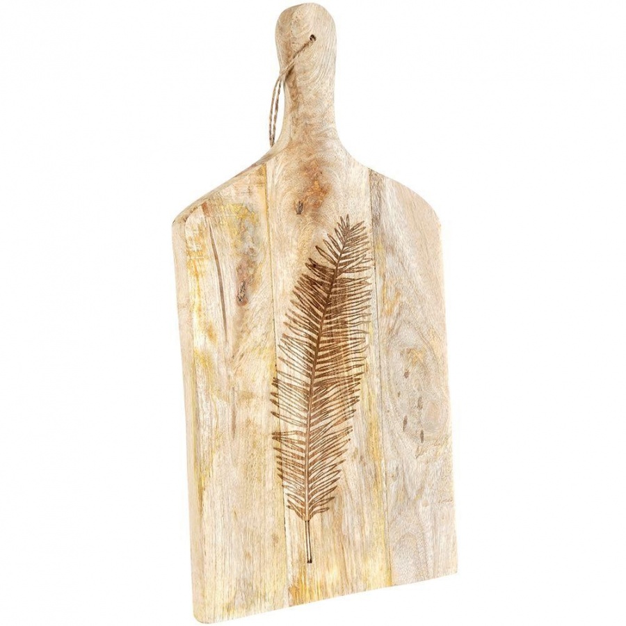 Deska drewniana do krojenia z uchwytem 50,5x24,5x2 cm