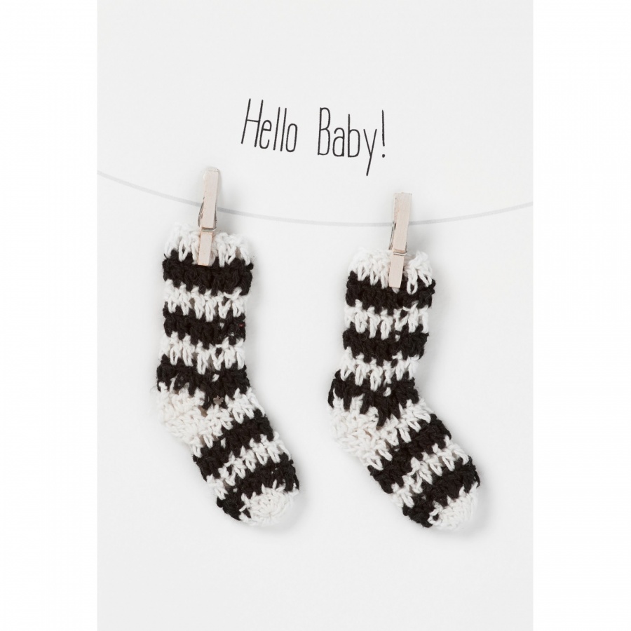 Kartka Hello Baby Socks!