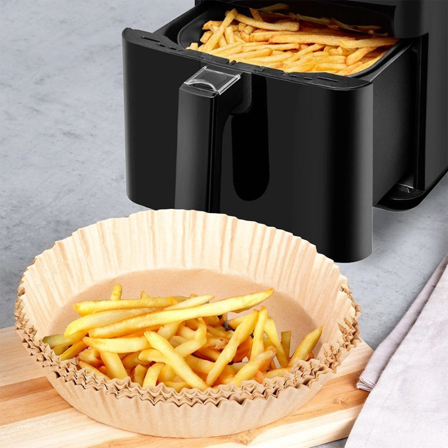Wkład do frytkownicy beztłuszczowej air fryer papierowy 20 cm 50 szt.