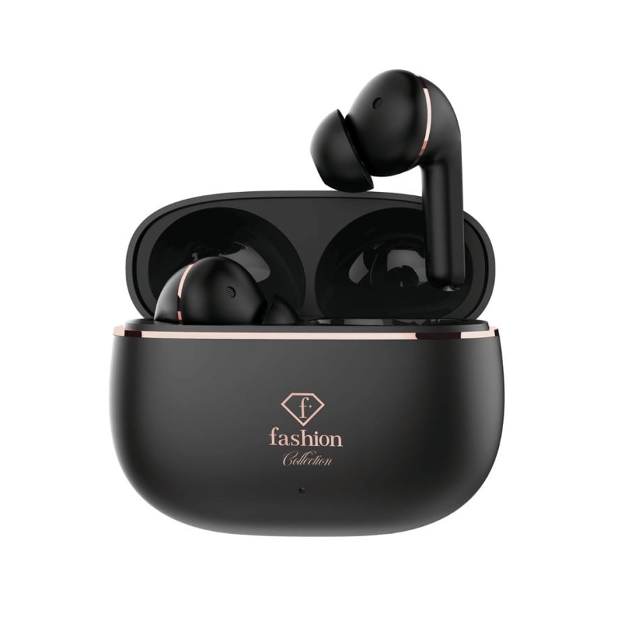 Słuchawki bezprzewodowe Fashion TV by BerlingerHaus FTV-0161 MATTE BLACK- ROSE GOLD