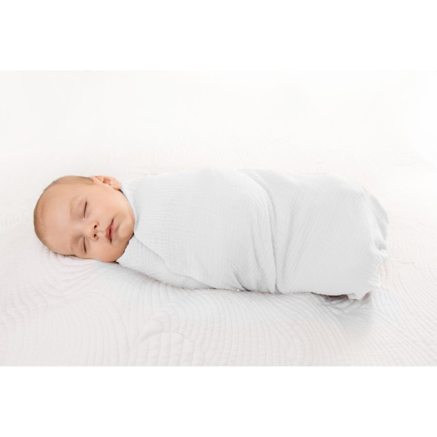 Kocyk-Otulacz MUSLIN w pudełku 80x120