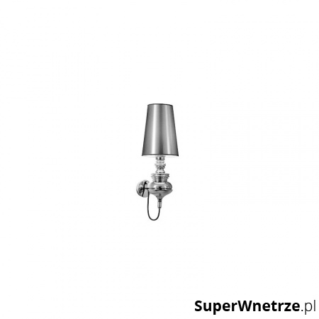 Kinkiet 80x23cm King Home Queen Wall srebrny