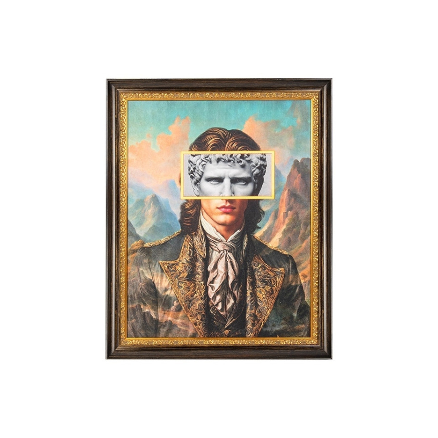 Obraz neon amadeus 80x100 cm