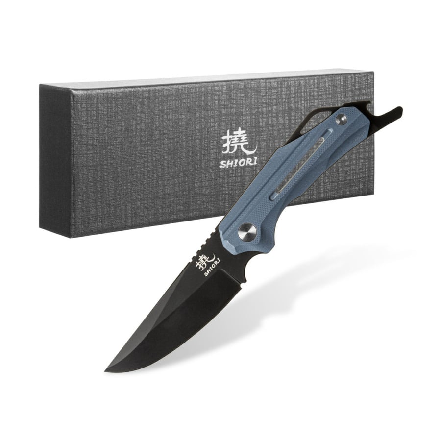 Shiori 撓 Daichi Gin nóż myśliwski ze stali 10Cr15CoMov z powłoką PVD