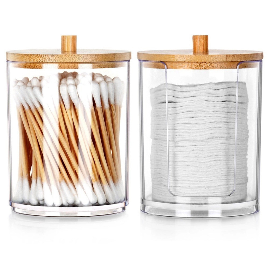 Pojemnik na patyczki i płatki kosmetyczne 2 szt.