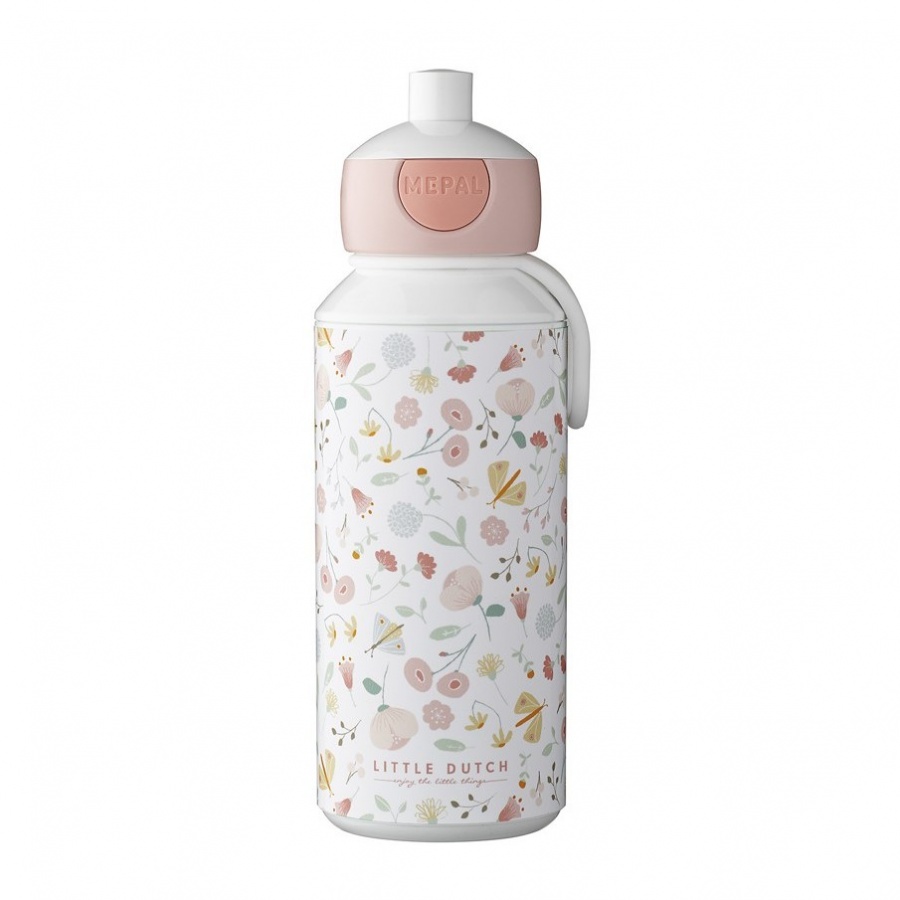 Butelka pop-up campus 400ml flowers & butterflies 107410065243