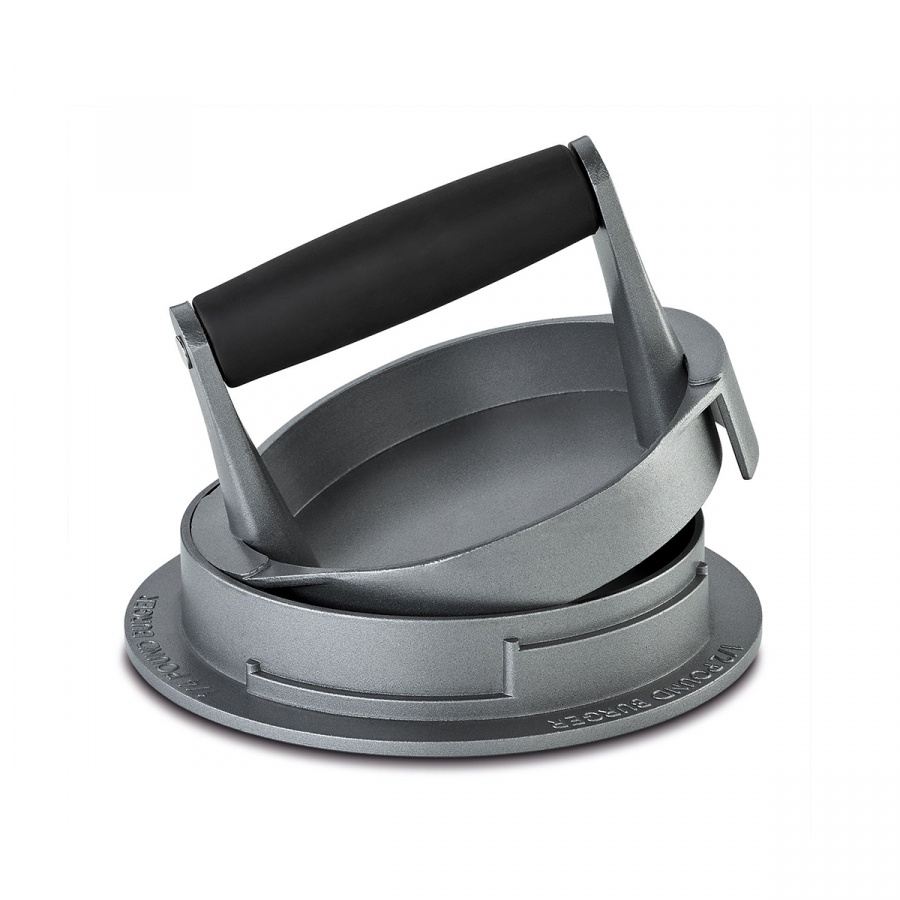 Praska do hamburgerów 11 cm Kuchenprofi szara