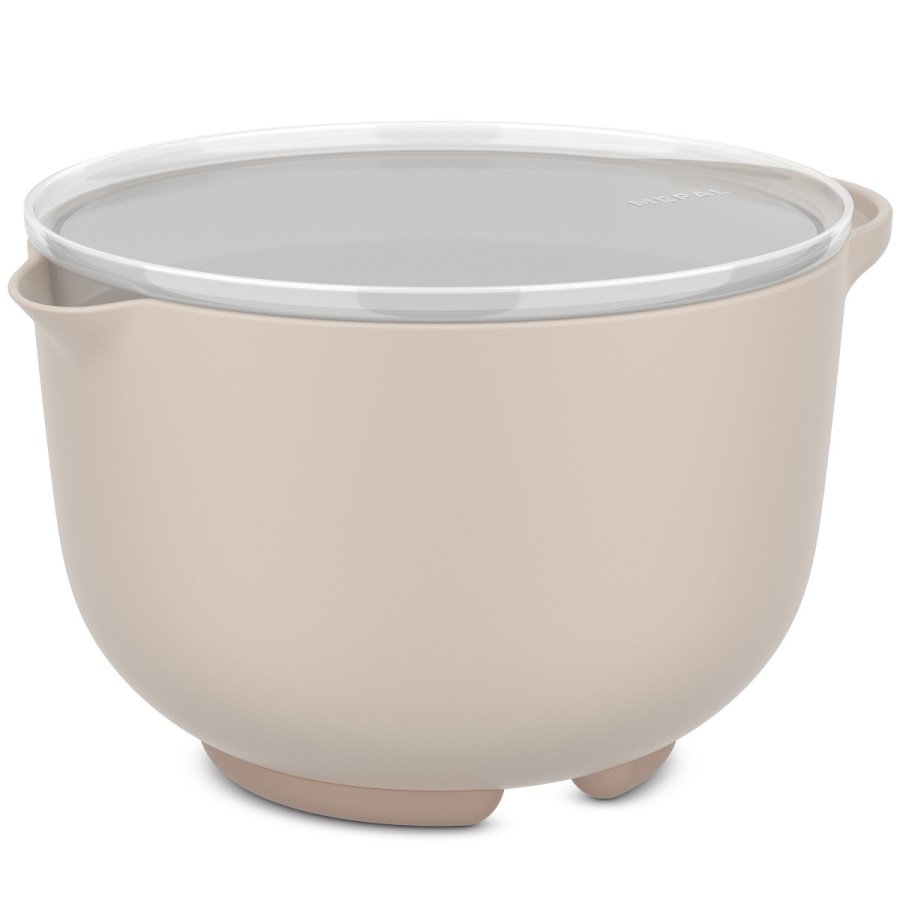 Miska do miksowania z pokrywą chef it 1500 ml chalk 102305031500