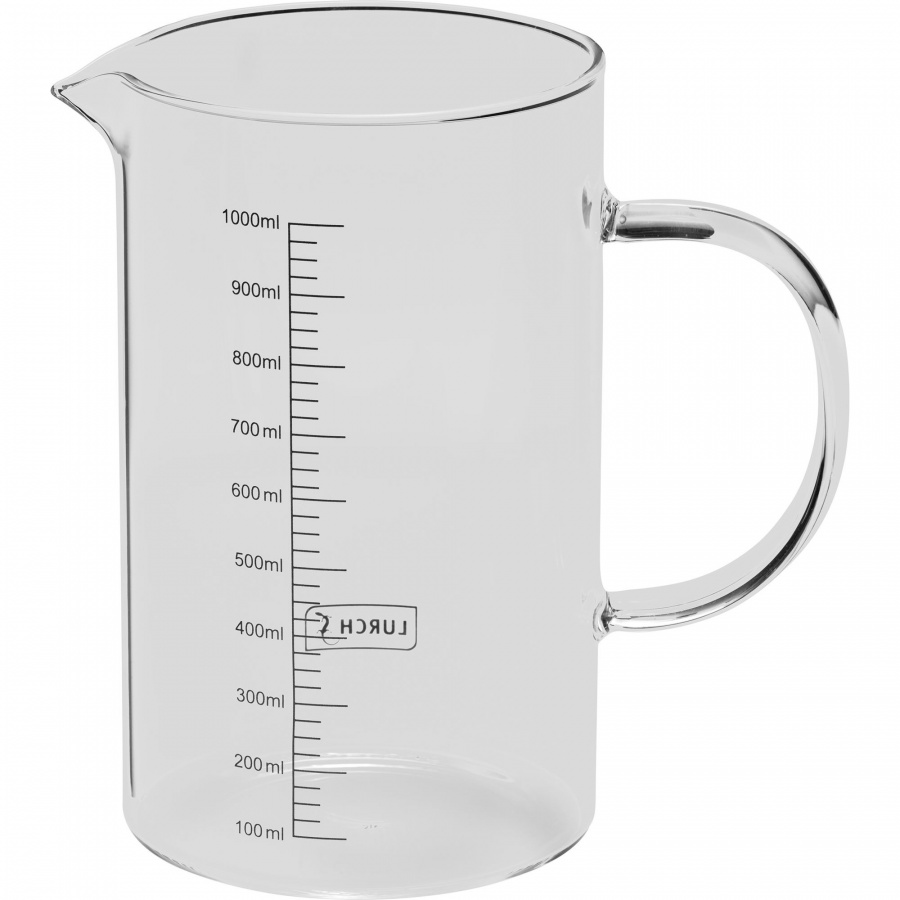 Dzbanek-miarka, szkło borokrzemowe, 1,0 l