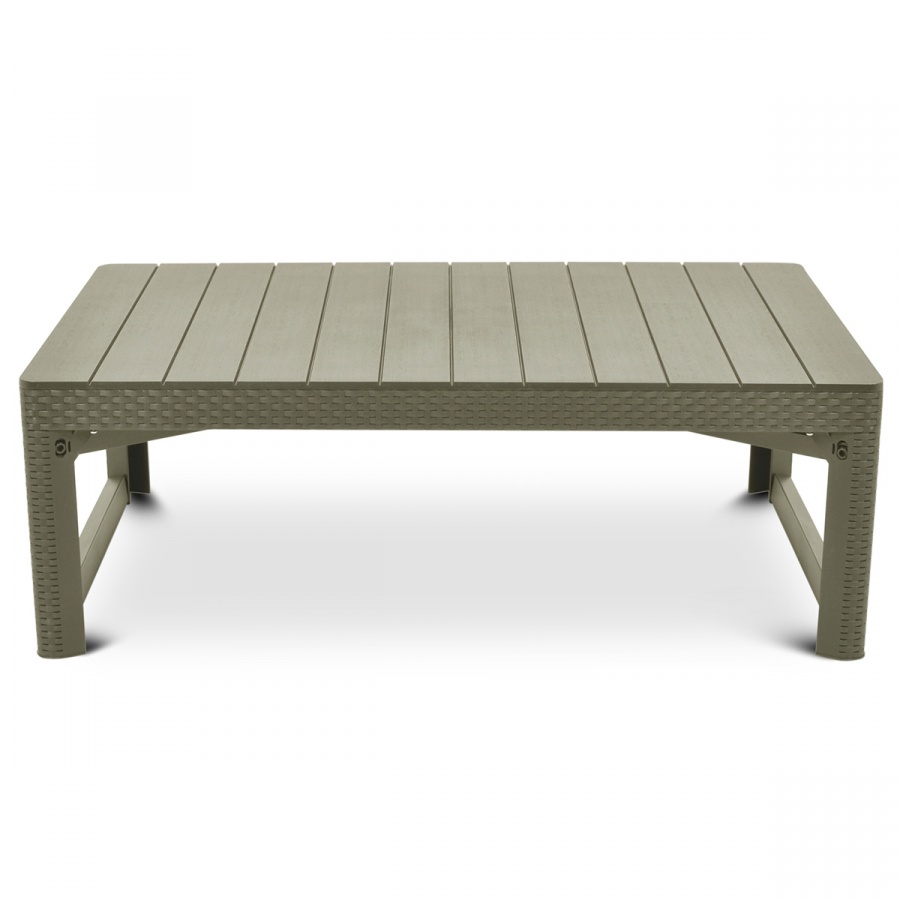 Stół ogrodowy 116cm Curver Lyon cappuccino