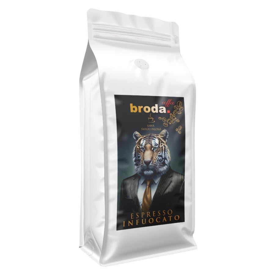 Kawa świeżo palona • broda. coffee • Espresso Infuocato 100% Arabica • 500g